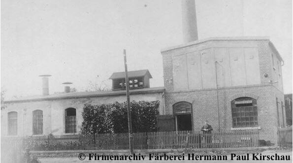 Fabrikgebäude vor 1914 © Firmenarchiv Färberei Hermann Paul Kirschau